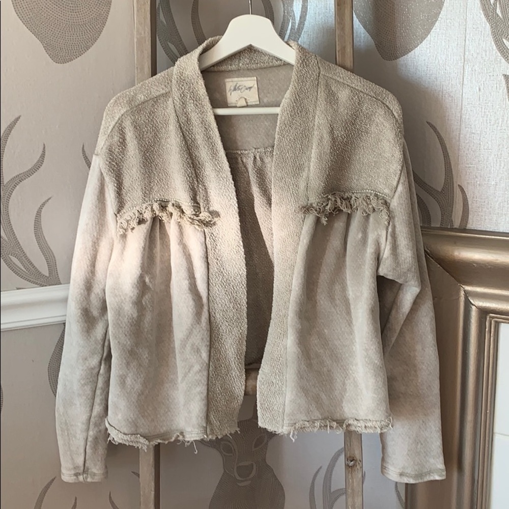 Taupe cardigan